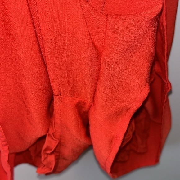 "NWT" Lulus‎ All About Love Red Sleeveless Surplice Romper- Women's Size XS - Picture 11 of 12